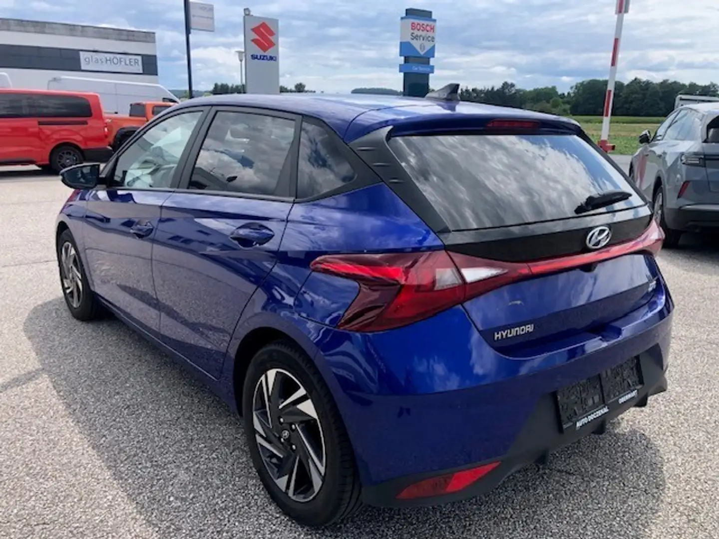 Hyundai i20 1,2 MPI chic Blau - 2