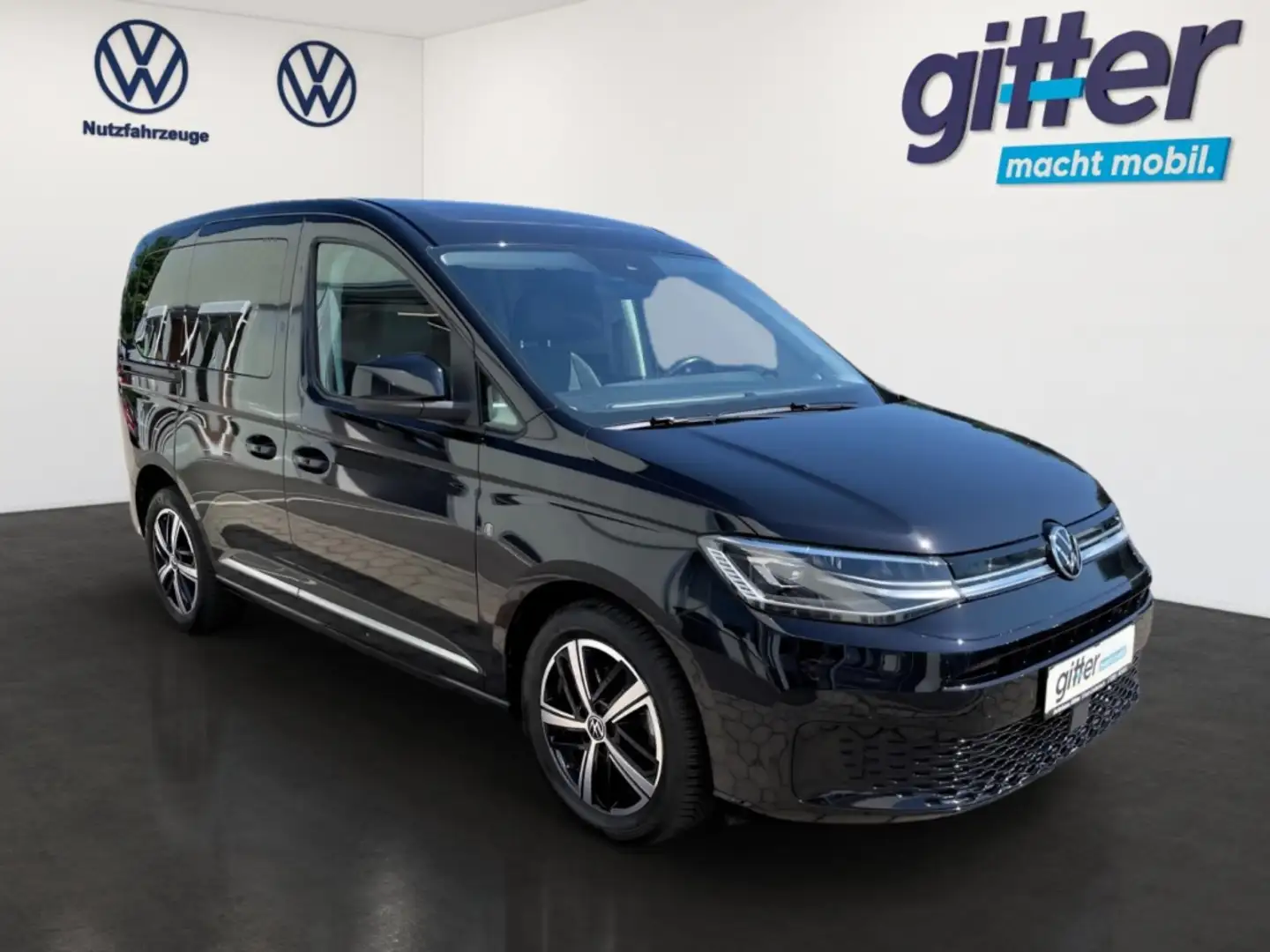 Volkswagen Caddy Style 1.5TSI AHK PANO NAV DigiCo LED ACC CarPlay Schwarz - 2