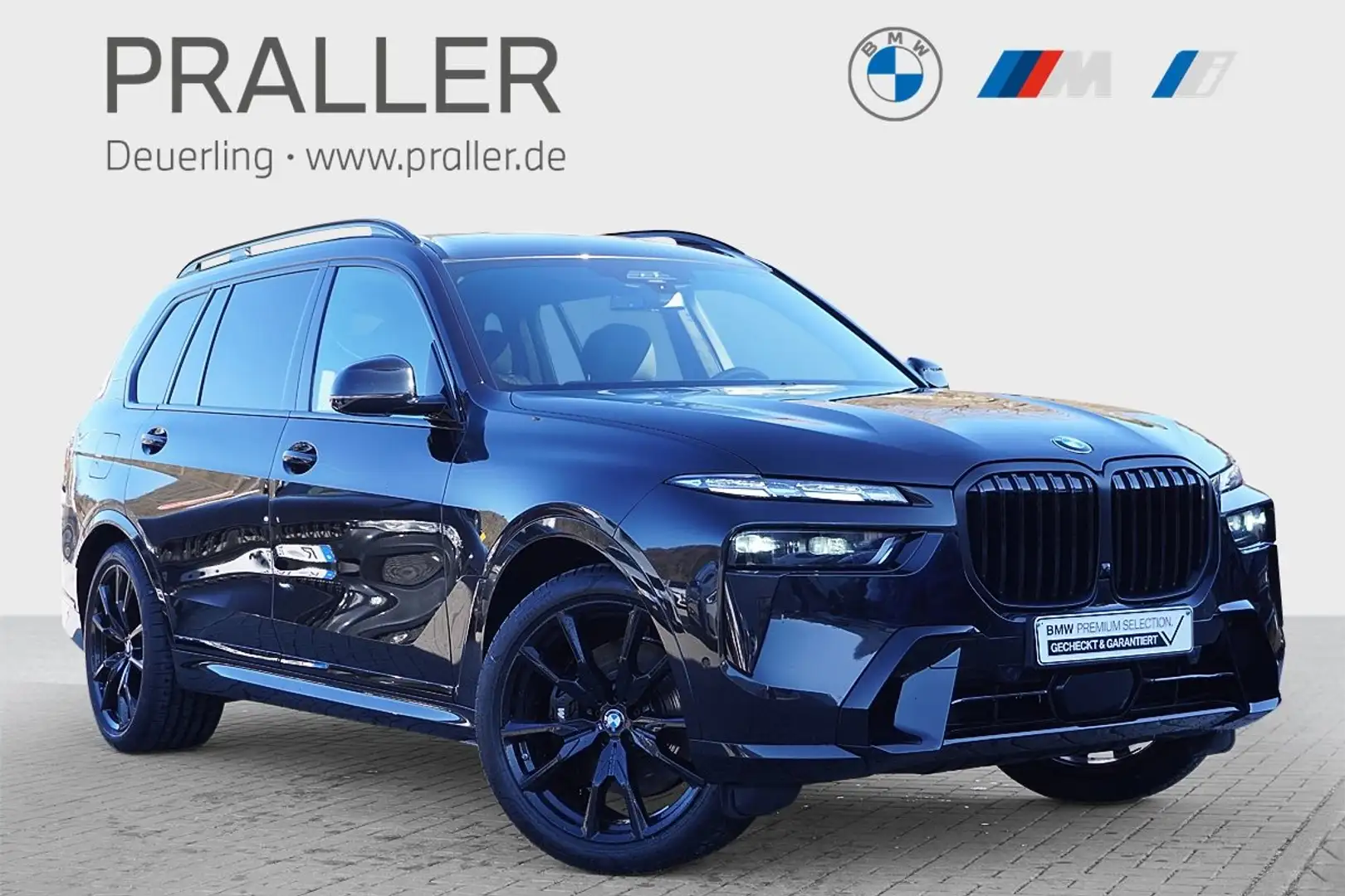 BMW X7 xDrive40d M Sport PRO AHK ACC HeadUp Standhz 360Ka Schwarz - 1