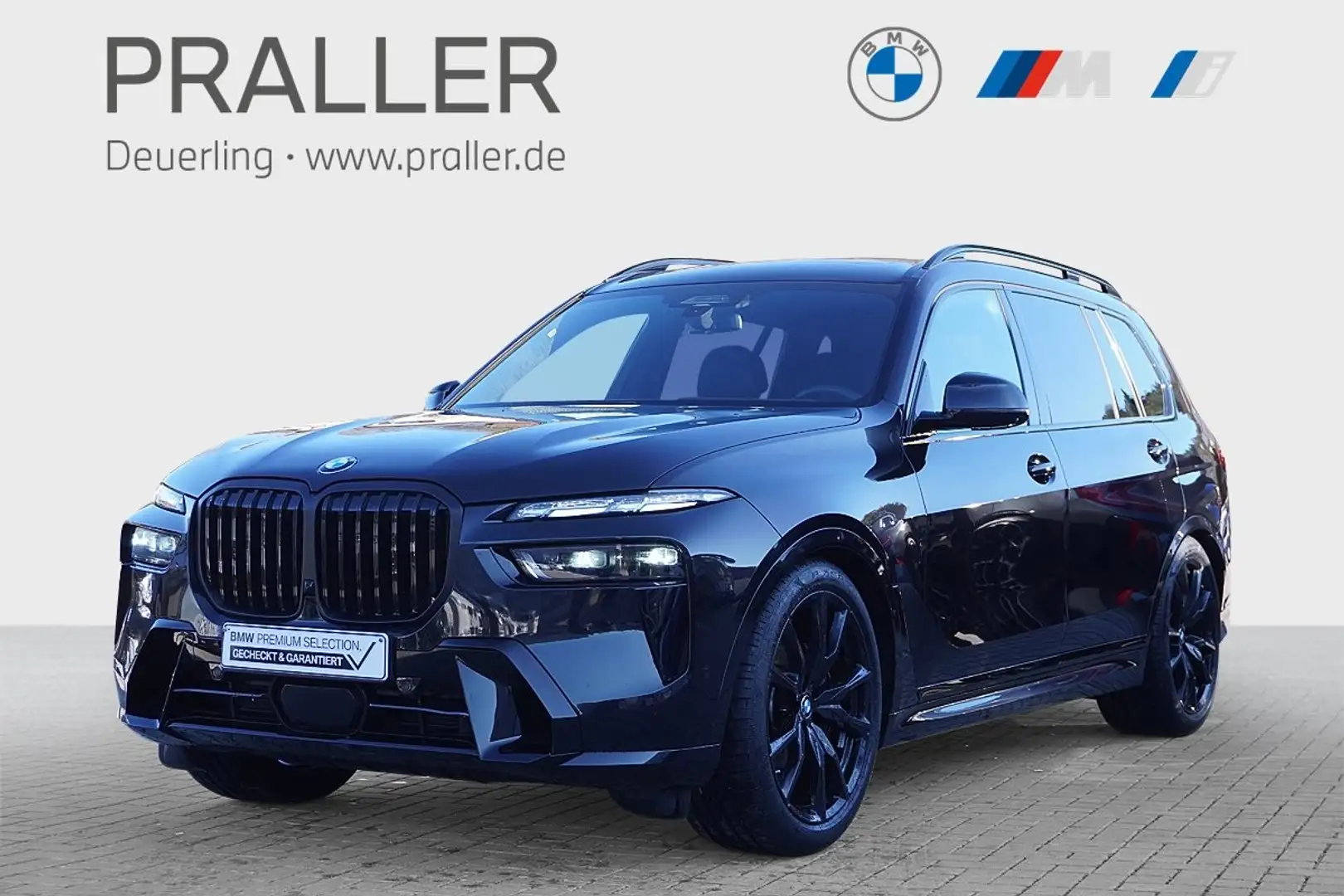 BMW X7 xDrive40d M Sport PRO AHK ACC HeadUp Standhz 360Ka Schwarz - 1
