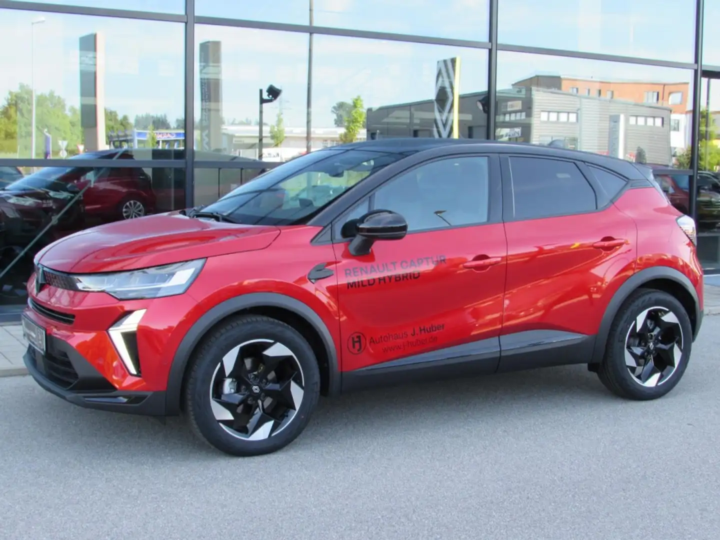 Renault Captur Techno Mild Hybrid 140 Klima Navi Rückfahrkamera Rosso - 2