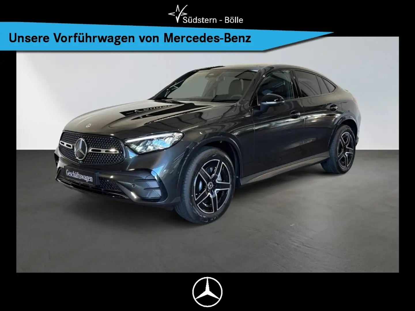 Mercedes-Benz GLC 220 d 4M Coupe AMG+AMBIENTE+DISTRO+MEMORY Gris - 1