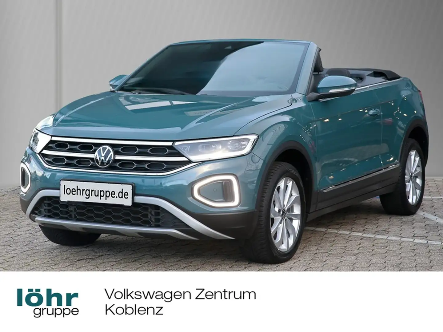 Volkswagen T-Roc Cabriolet 1.5 TSI Style AHK/Navi/RFK Blau - 1