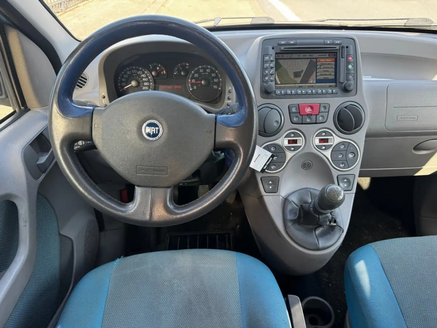 Fiat Panda 1.2 Navigator CLIMA NAVI LMV DAKRAIL NAP APK CRUIS Синій - 2
