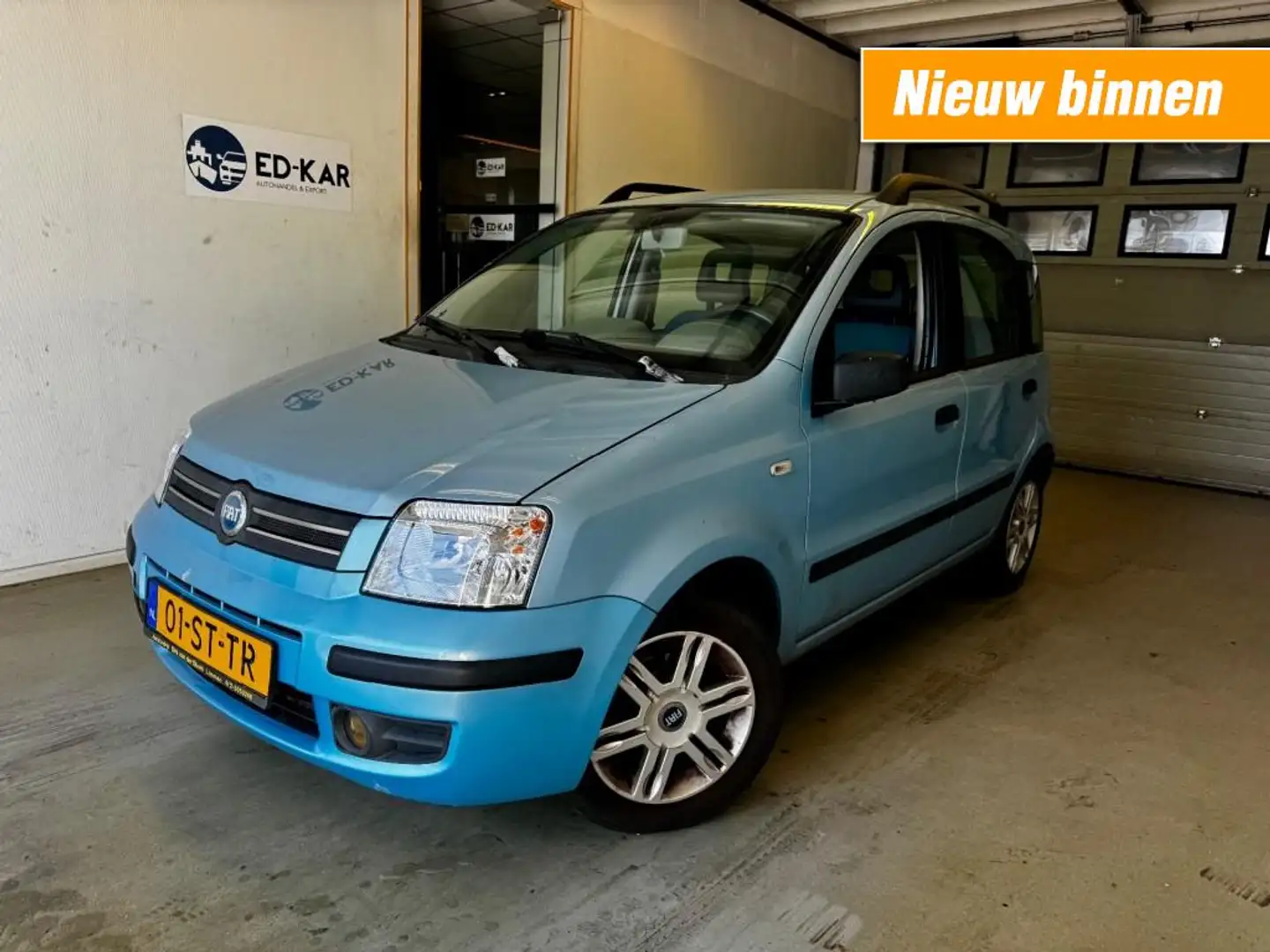 Fiat Panda 1.2 Navigator CLIMA NAVI LMV DAKRAIL NAP APK CRUIS Синій - 1