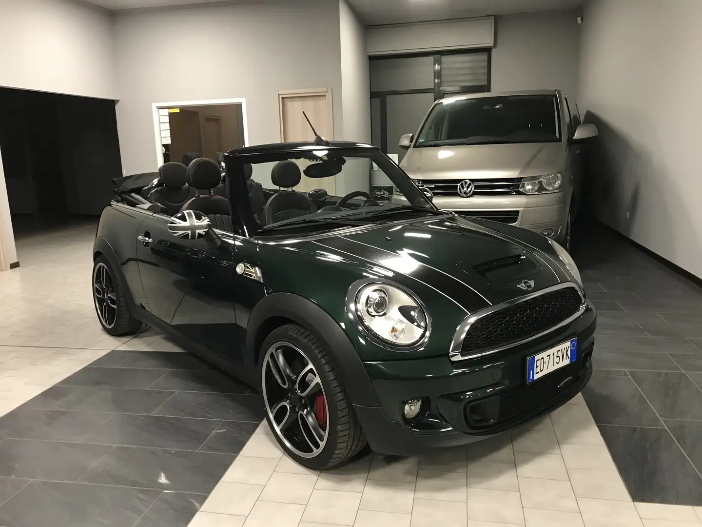 MINI John Cooper Works Cabrio 1.6 CV 211 Grün - 2
