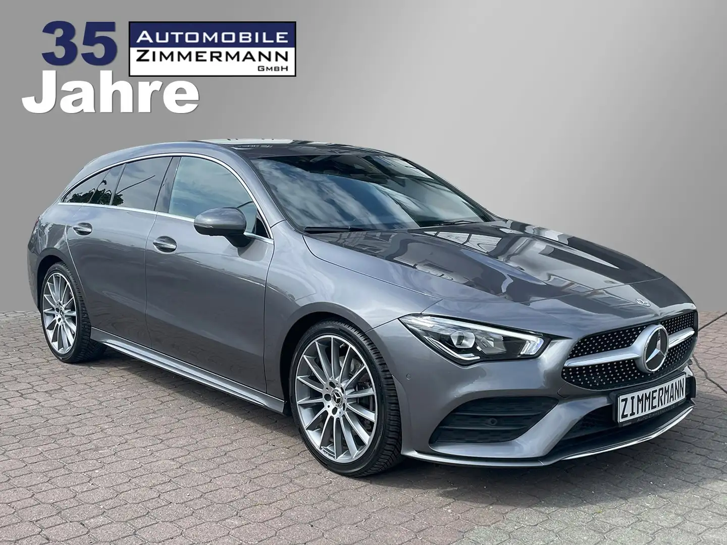 Mercedes-Benz CLA 200 CLA 200 Shooting Brake*AMG-Line*360°LED*Navi* Grau - 2