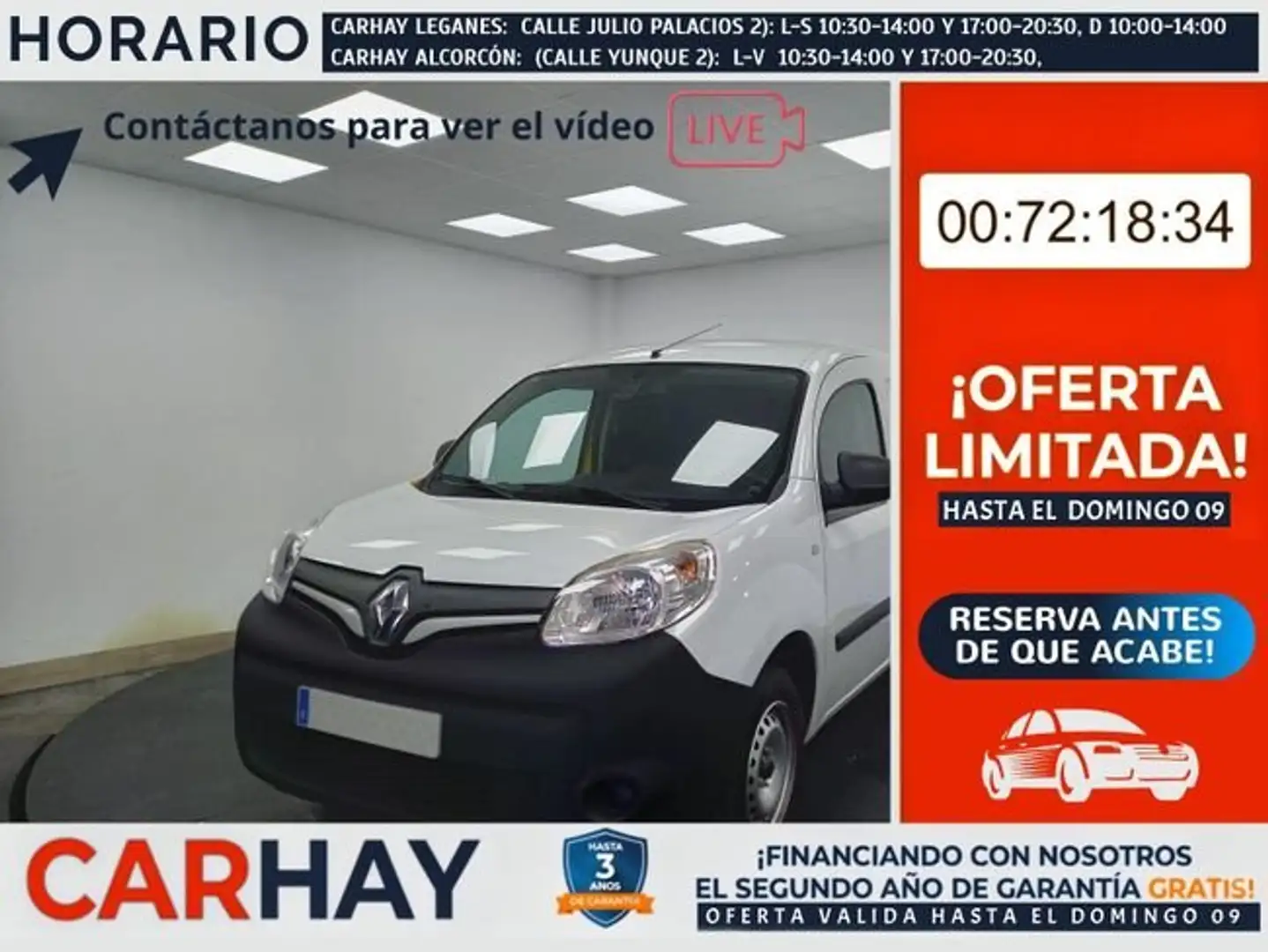 Renault Kangoo Fg. Maxi 1.5dCi Profesional 5pl. 66kW Amarillo - 1