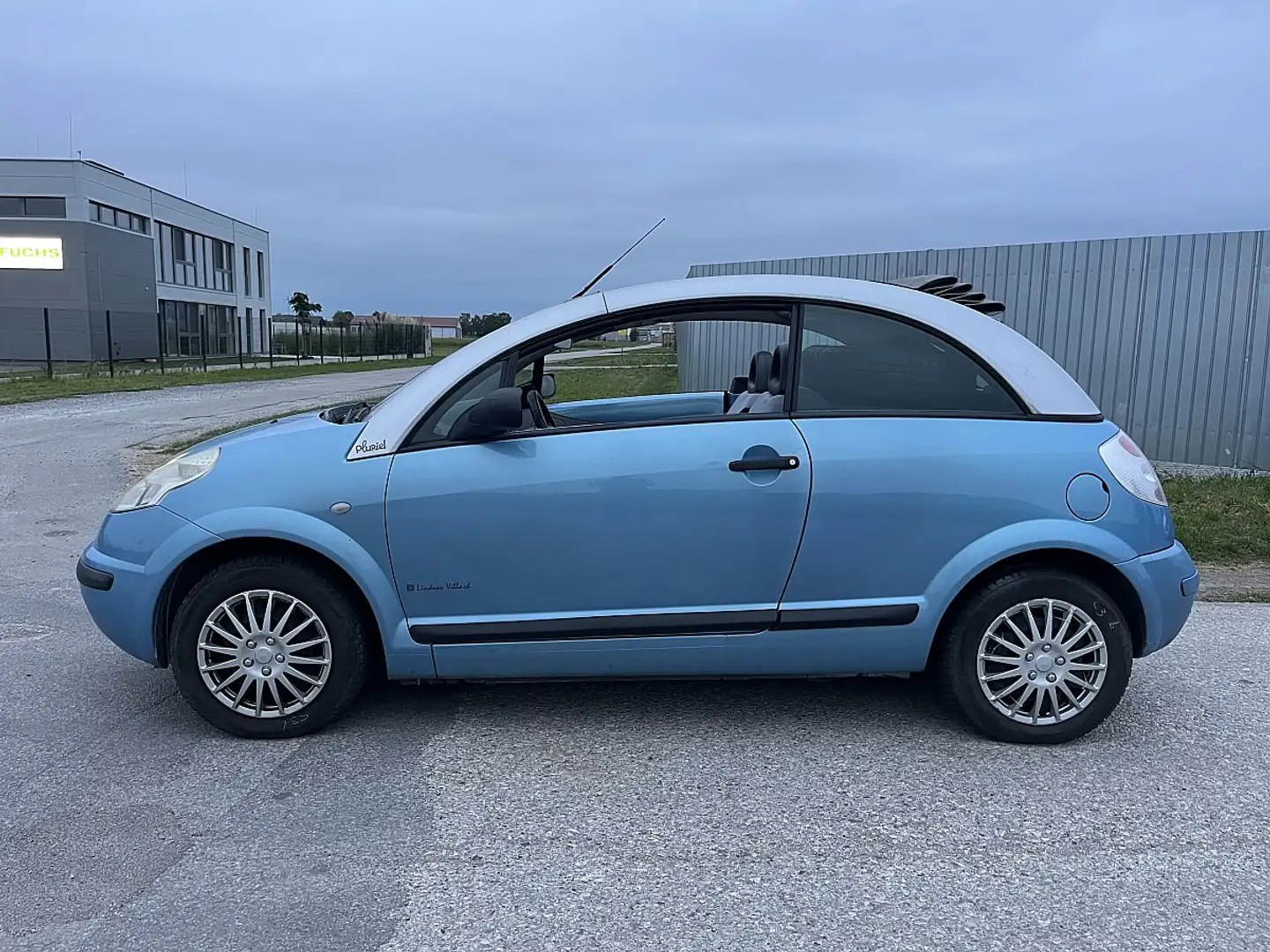 Citroen C3 Pluriel 1,4i/Elektrisches Verdeck/ Blauw - 2