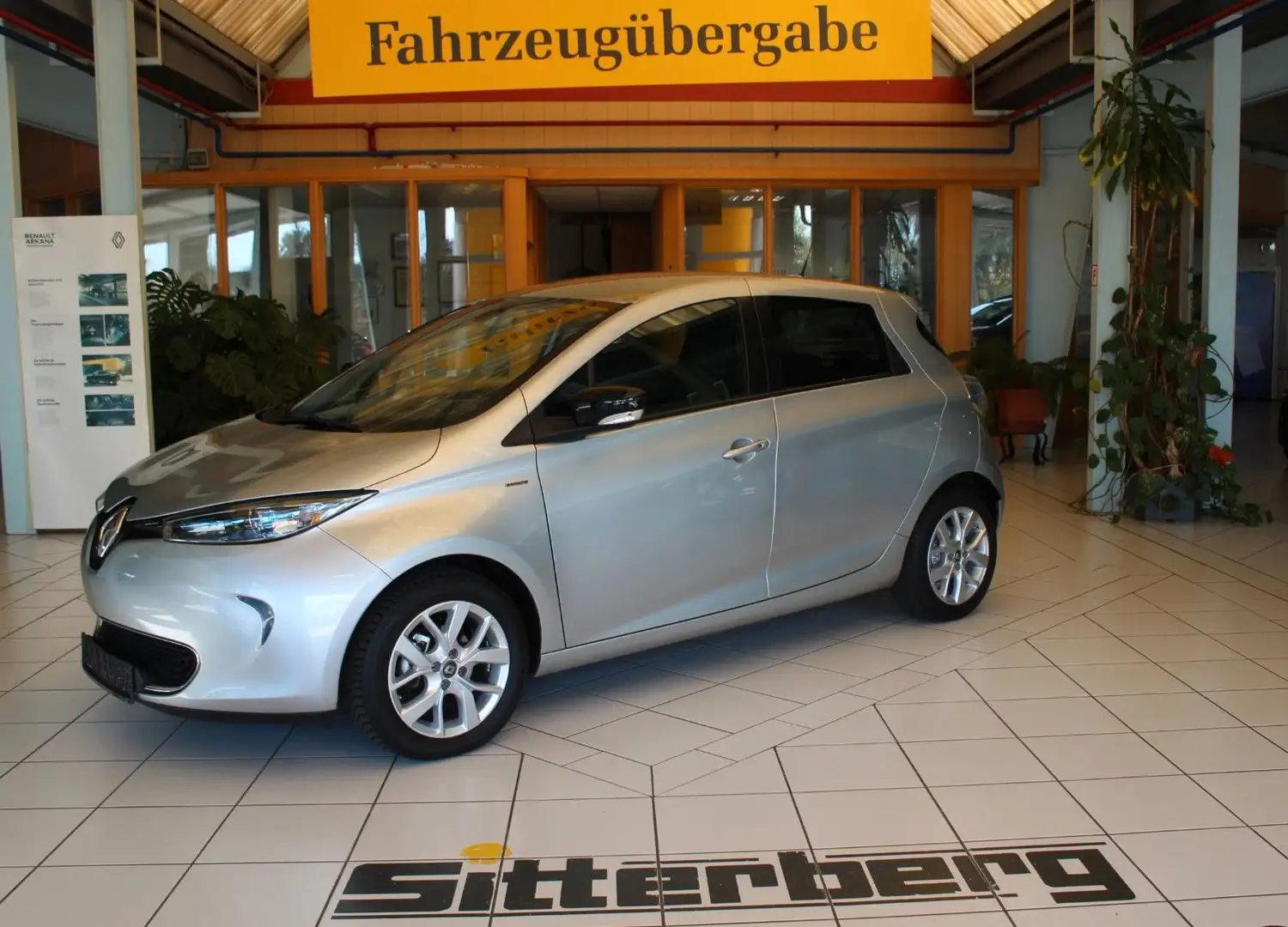 Renault ZOE Zoe Limited R110 Z.E.40  95% Akku Batteriemiete Argent - 1