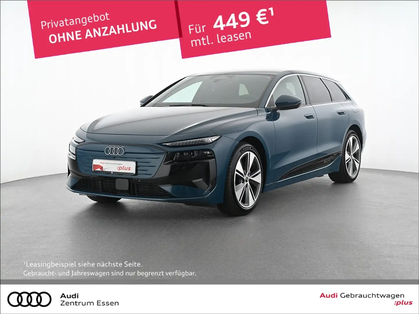Audi A6 Avant LED Plus AHK NAV RÜFA SHZ MUFU FSE Niebieski - 1