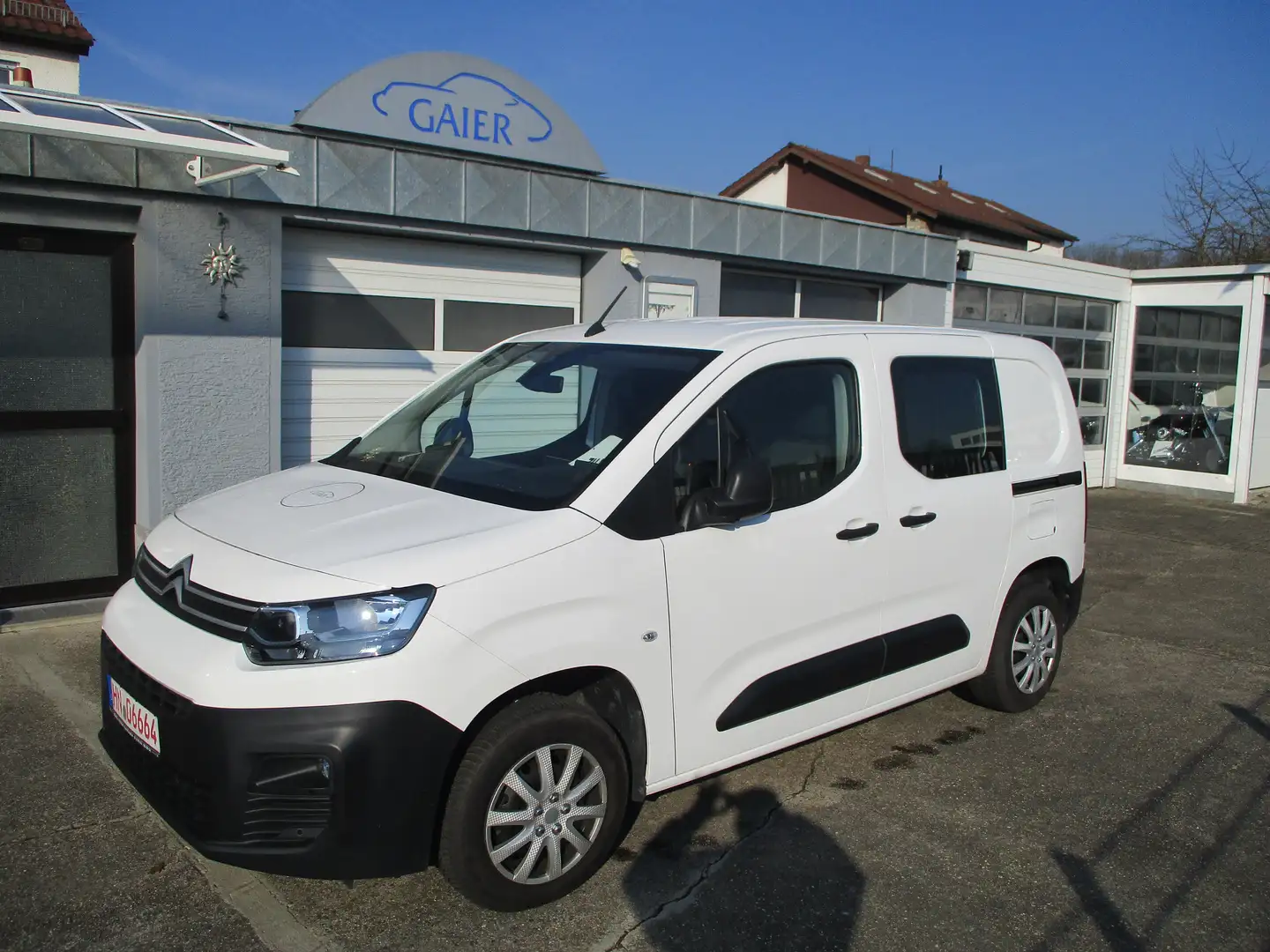 Citroen Berlingo Club M/L1 Rückfahrkamera 2 Schiebetüren Blanc - 1