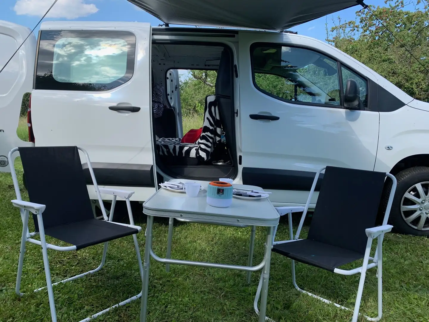 Citroen Berlingo Club M/L1 Rückfahrkamera 2 Schiebetüren Blanc - 2