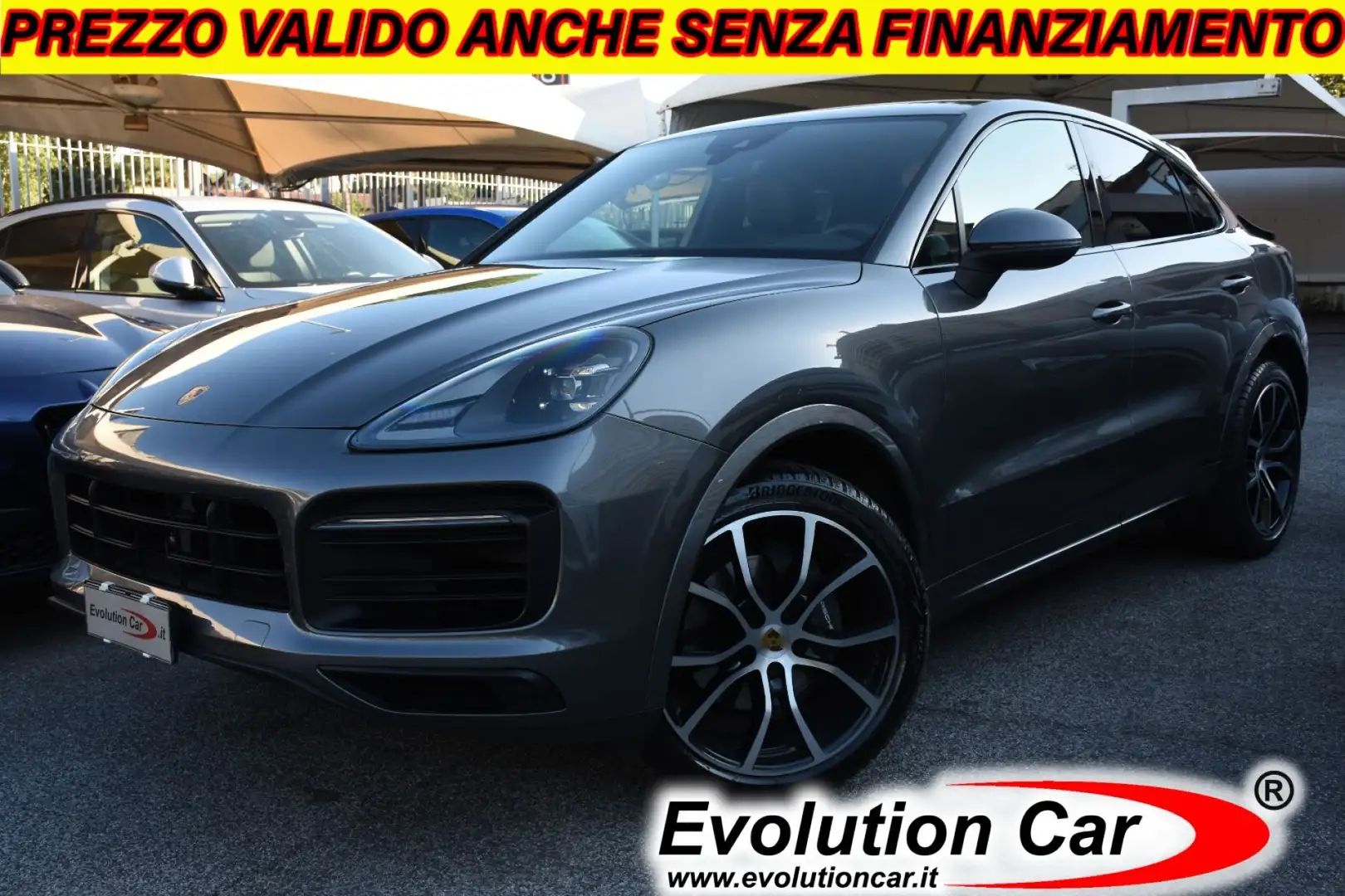 Porsche Cayenne Coupé 3.0 V6 *21"*SPORT DESIGN*TERMINALI*ADAPTIVE Grigio - 1