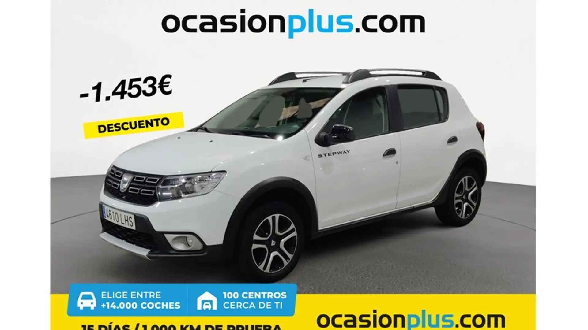 Dacia Sandero 1.0 TCE GLP Stepway Serie Limitada Aniversario 74k Wit - 1