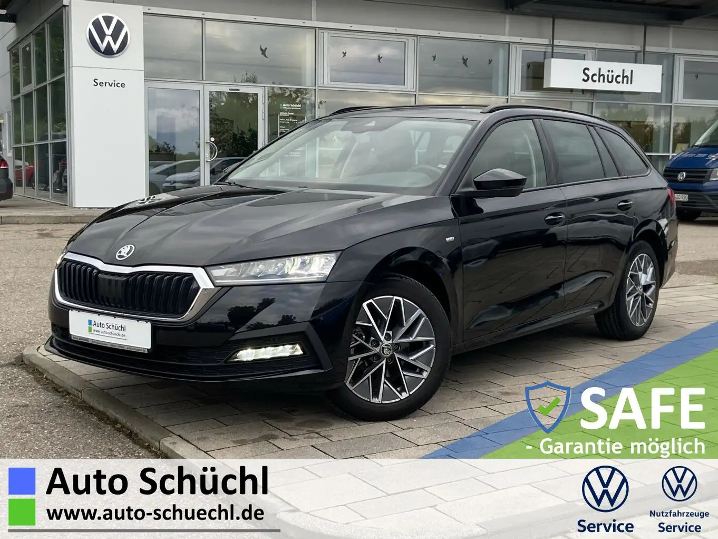 Skoda Octavia Combi 1.0 TSI AHK+17"+NAVI-COLUMBUS+LED+ Schwarz - 1