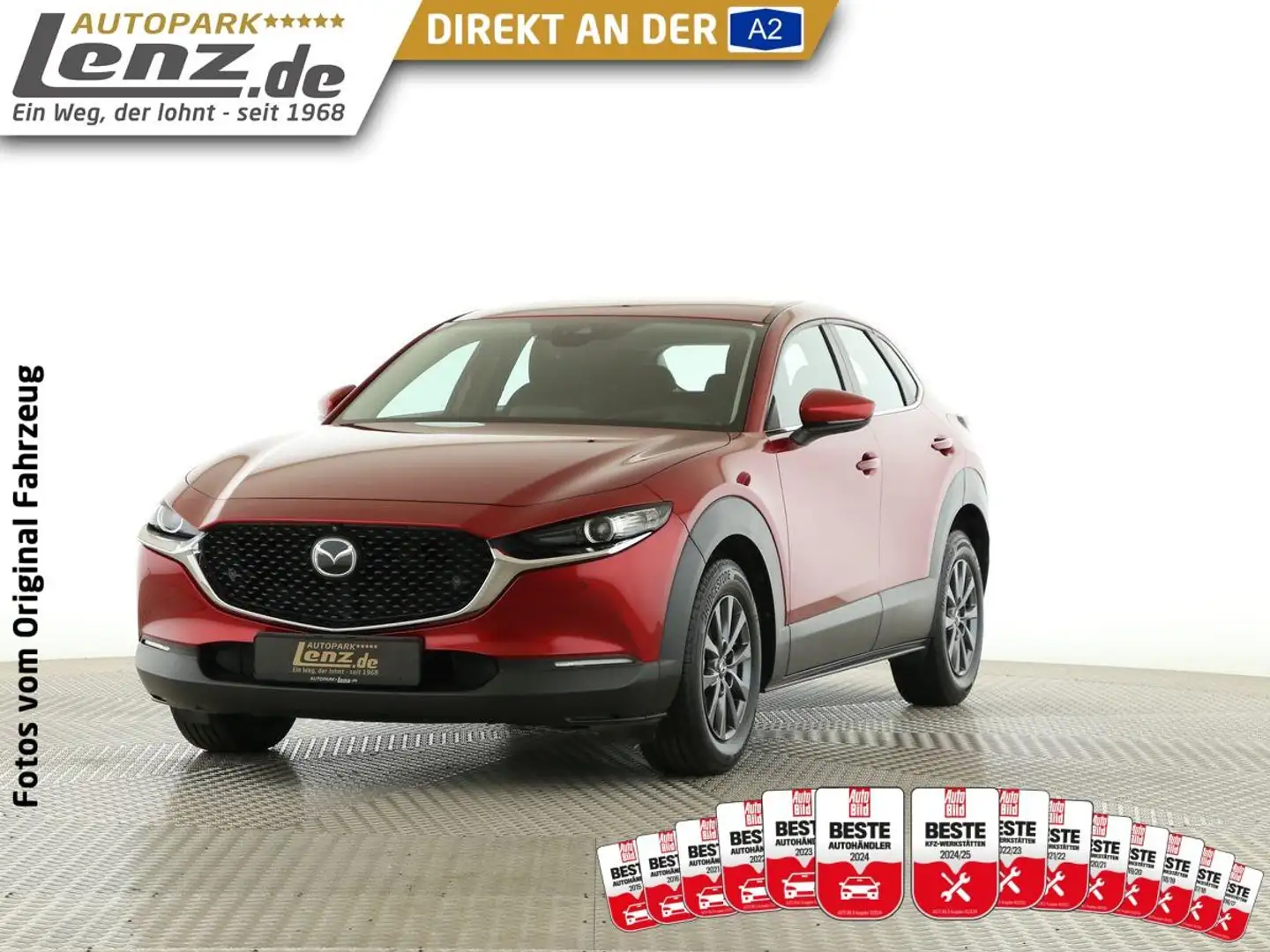 Mazda CX-30 Selection LED Navi  ACC HUD SHZ FSE 360° Rojo - 1