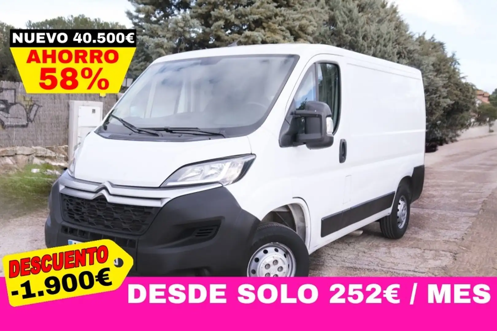 Citroen Jumper FURGO L1H1 2.0 BLUEHDI 120CV 4P VENTA SOLO Blanco - 1