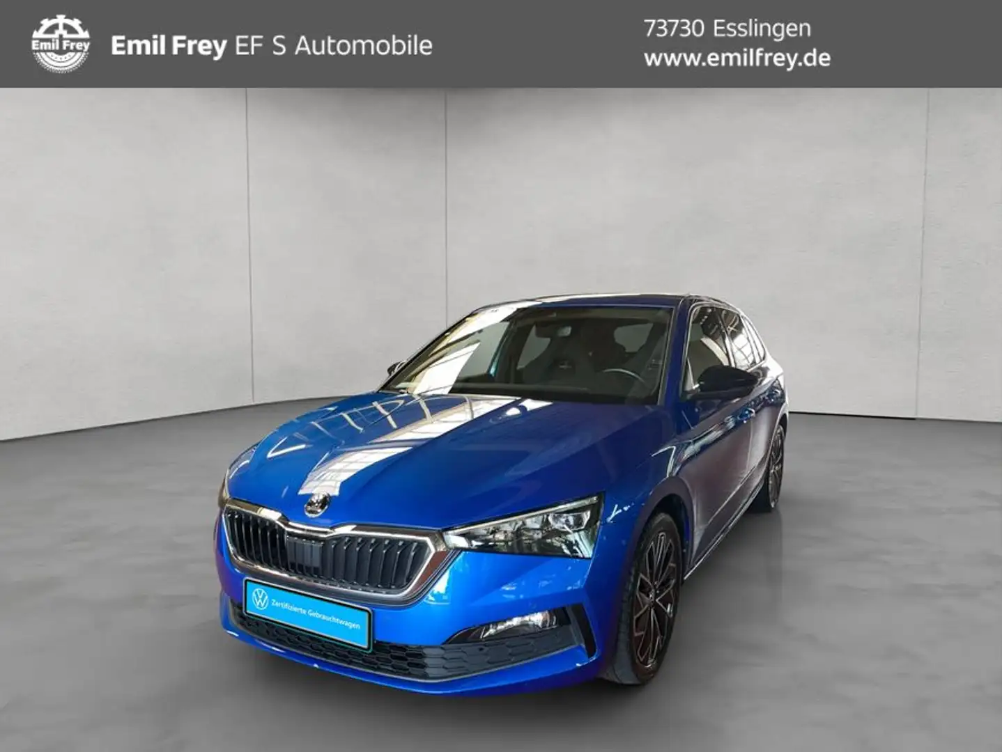 Skoda Scala 1.5 TSI DSG Bleu - 1