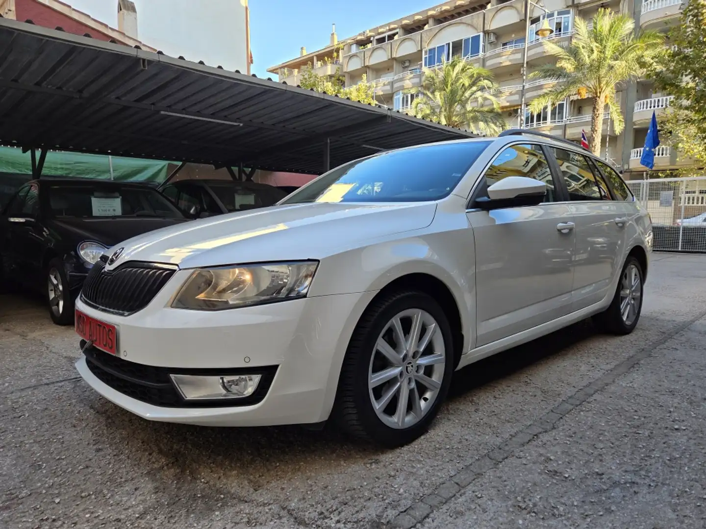Skoda Octavia 1.6TDI CR Ambition Greenline Blanc - 1