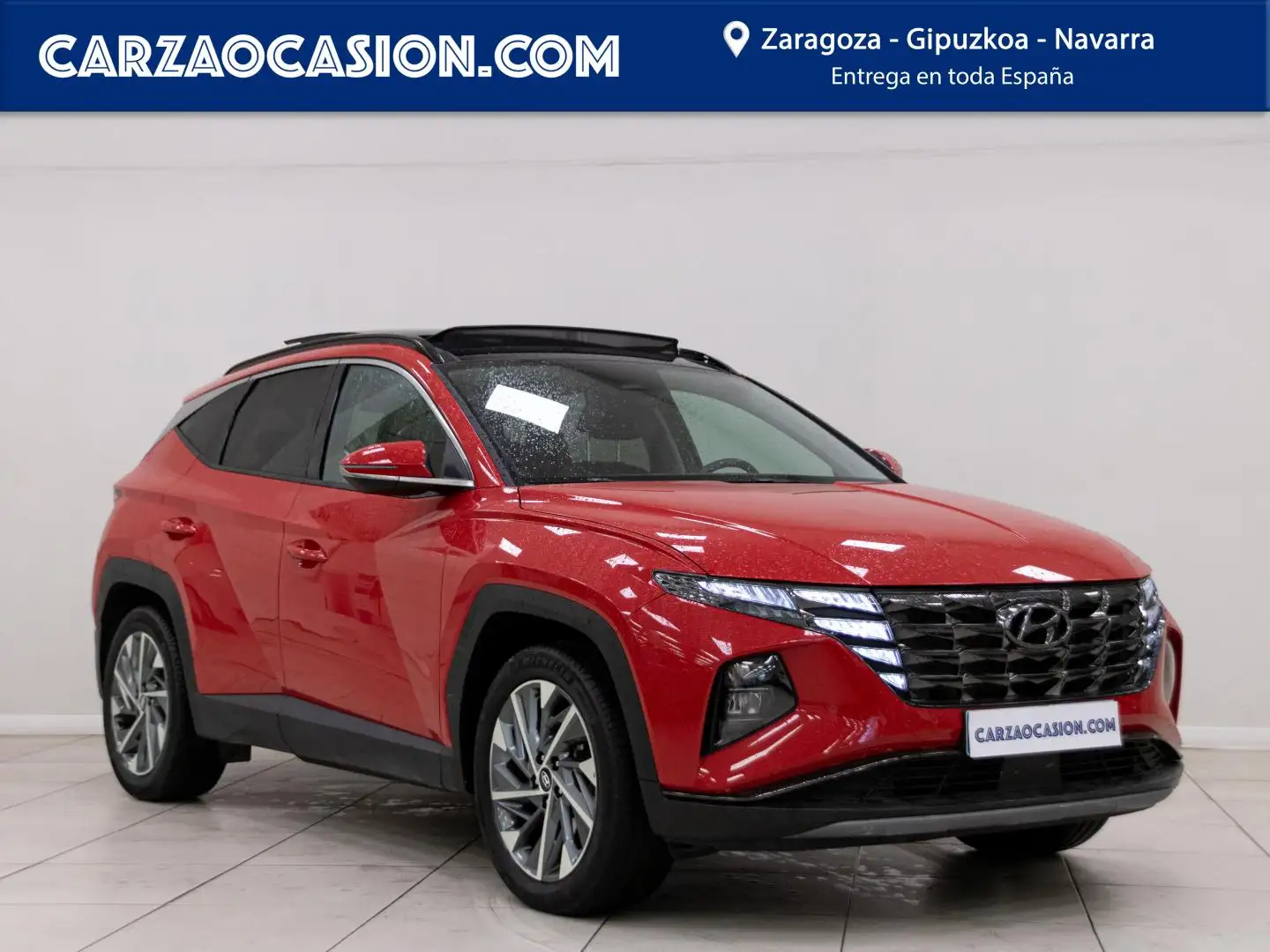 Hyundai TUCSON 1.6 CRDI 48V Tecno Sky 4x2 DT Rouge - 1