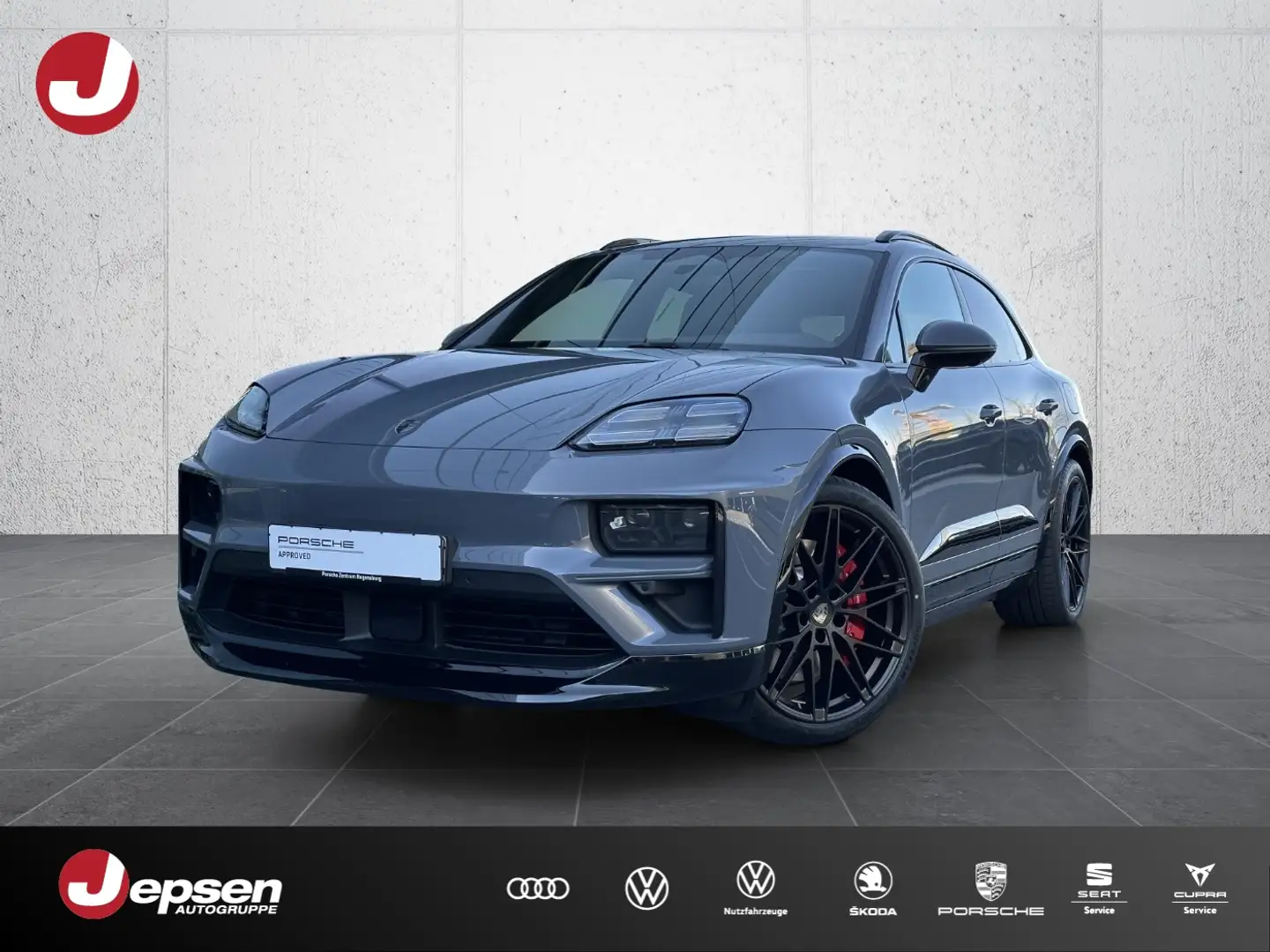 Porsche Macan Turbo  Hinterachslenkung 360° PANO Gris - 1