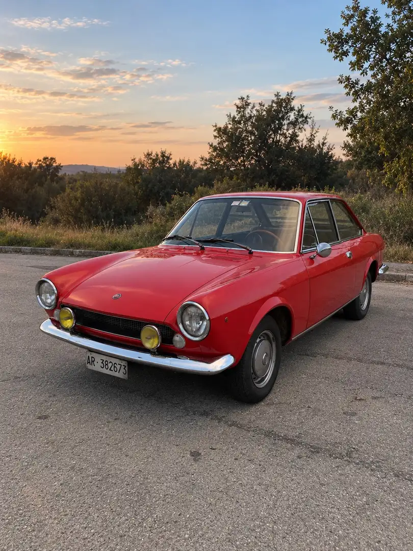 Fiat 124 Coupè PRIMA SERIE-5 MARCE CONSERVATA PRIMA VERNICE! - 1