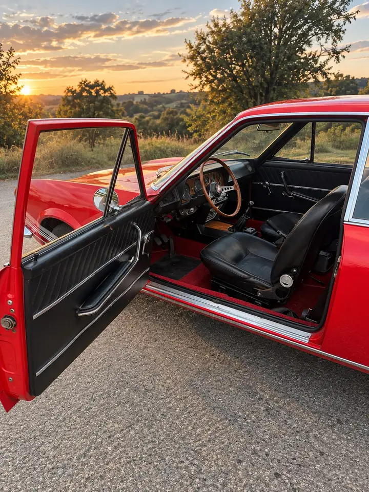 Fiat 124 Coupè PRIMA SERIE-5 MARCE CONSERVATA PRIMA VERNICE!, foto 6