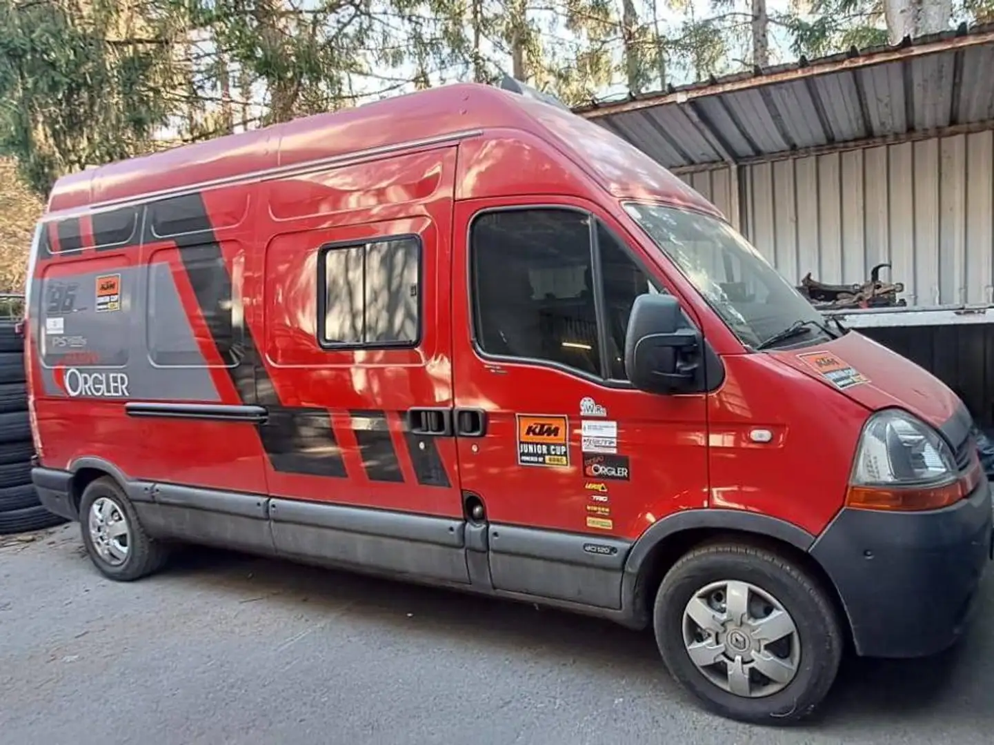 Renault Master Master Kasten FD Rot - 1