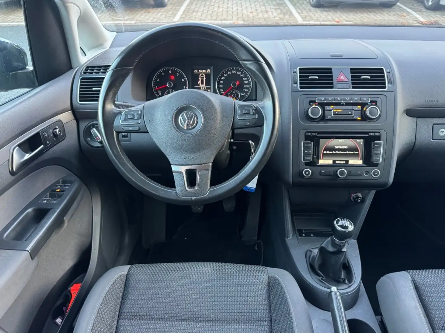 Volkswagen Touran 1.2 TSI Comfortline BM CLIMA PDC NETTE AUTO NAP AP Blau - 2