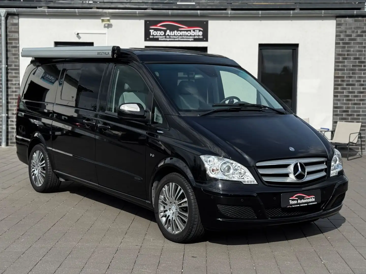 Mercedes-Benz Viano Marco Polo 3.0 CDI*RARITÄT*1-HAND*VOLL* Zwart - 1