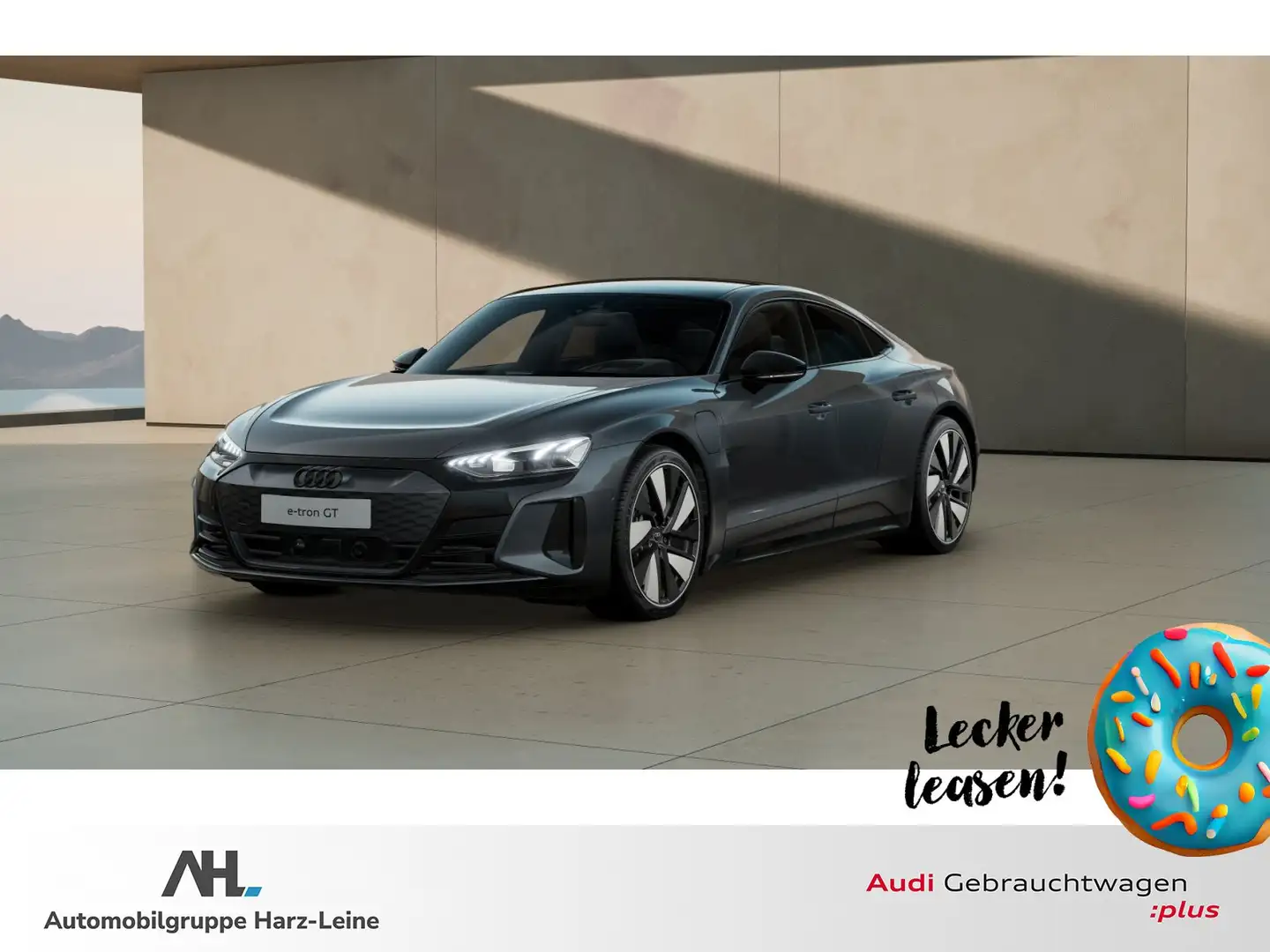 Audi e-tron GT quattro 350 kW,B&O, HuD, Matrix LED Gris - 1