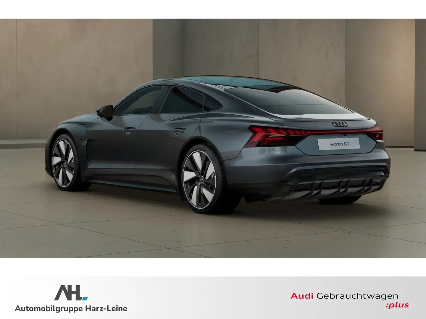 Audi e-tron GT quattro 350 kW,B&O, HuD, Matrix LED Gris - 2