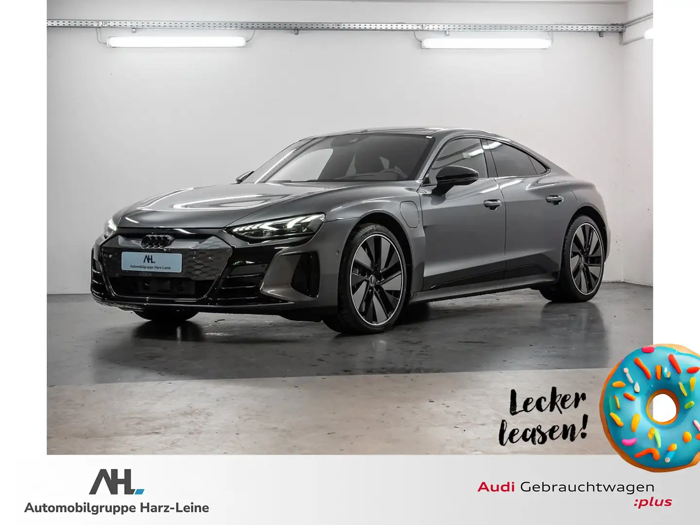 Audi e-tron GT quattro 350 kW,B&O, HuD, Matrix LED Gri - 1