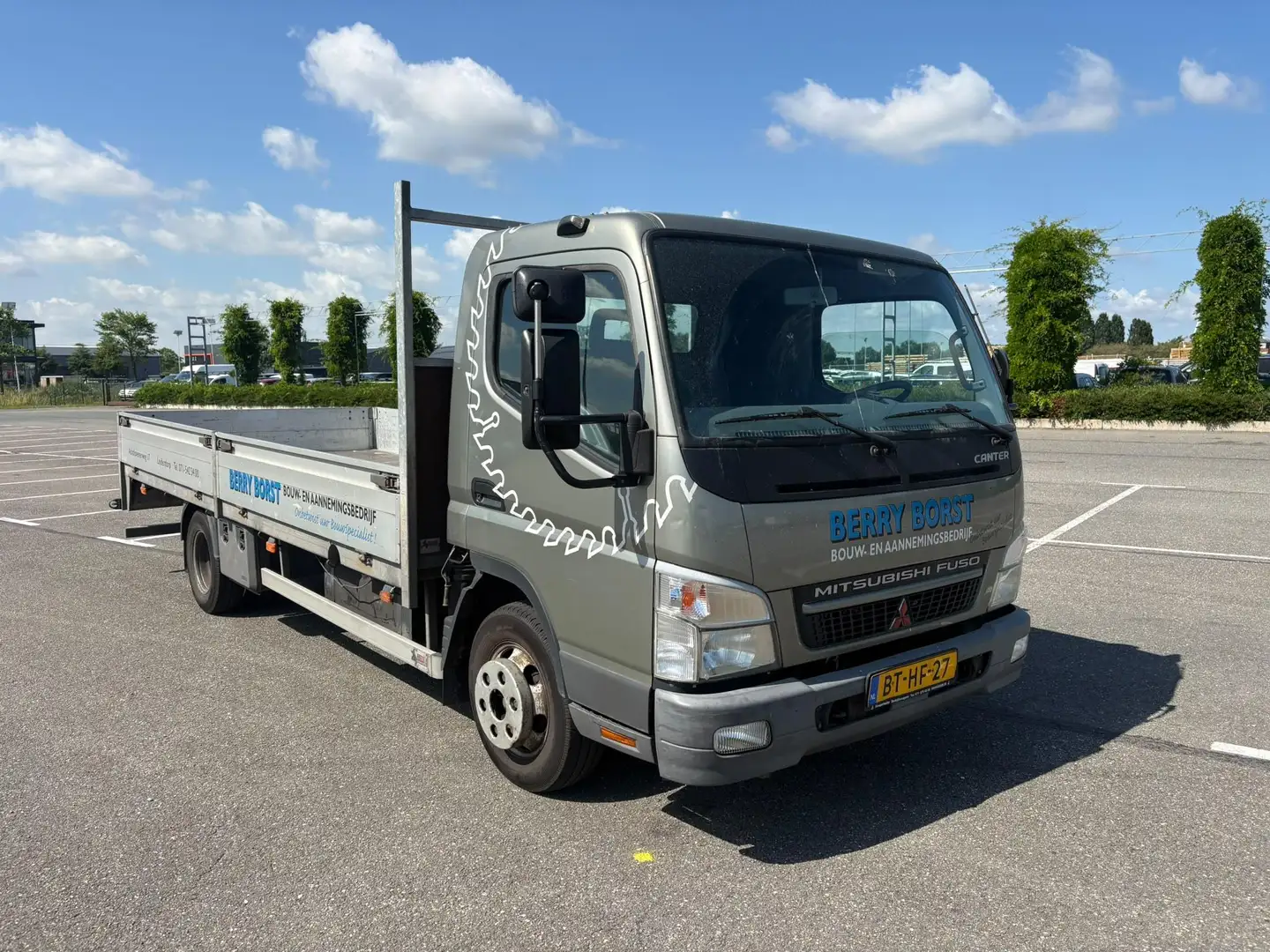 Mitsubishi Canter 6c14 Airco, radio, trekhaak Weiß - 2