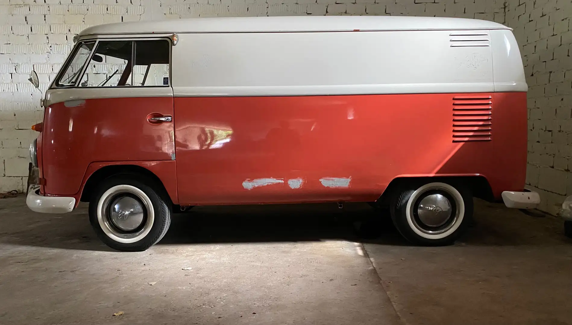 Volkswagen T1 Bulli, Transporter aus Deutscher Produktion Czerwony - 1