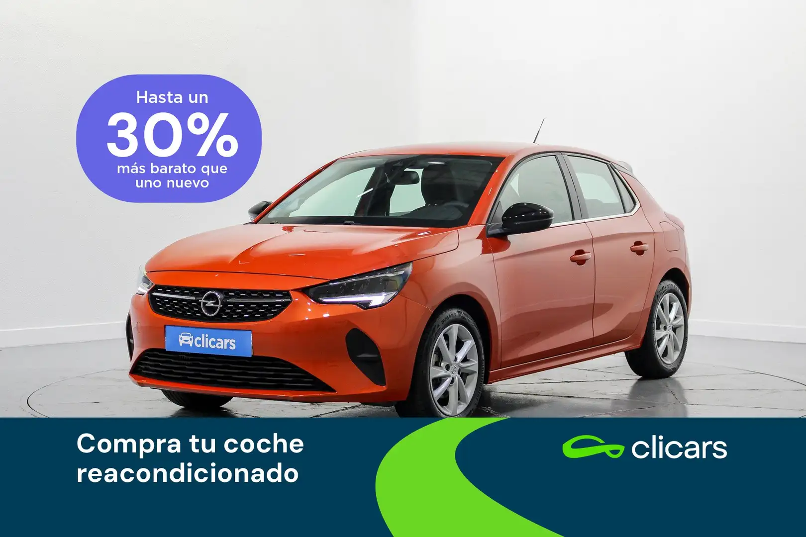 Opel Corsa 1.2T XHT S/S Elegance AT8 100 Naranja - 1