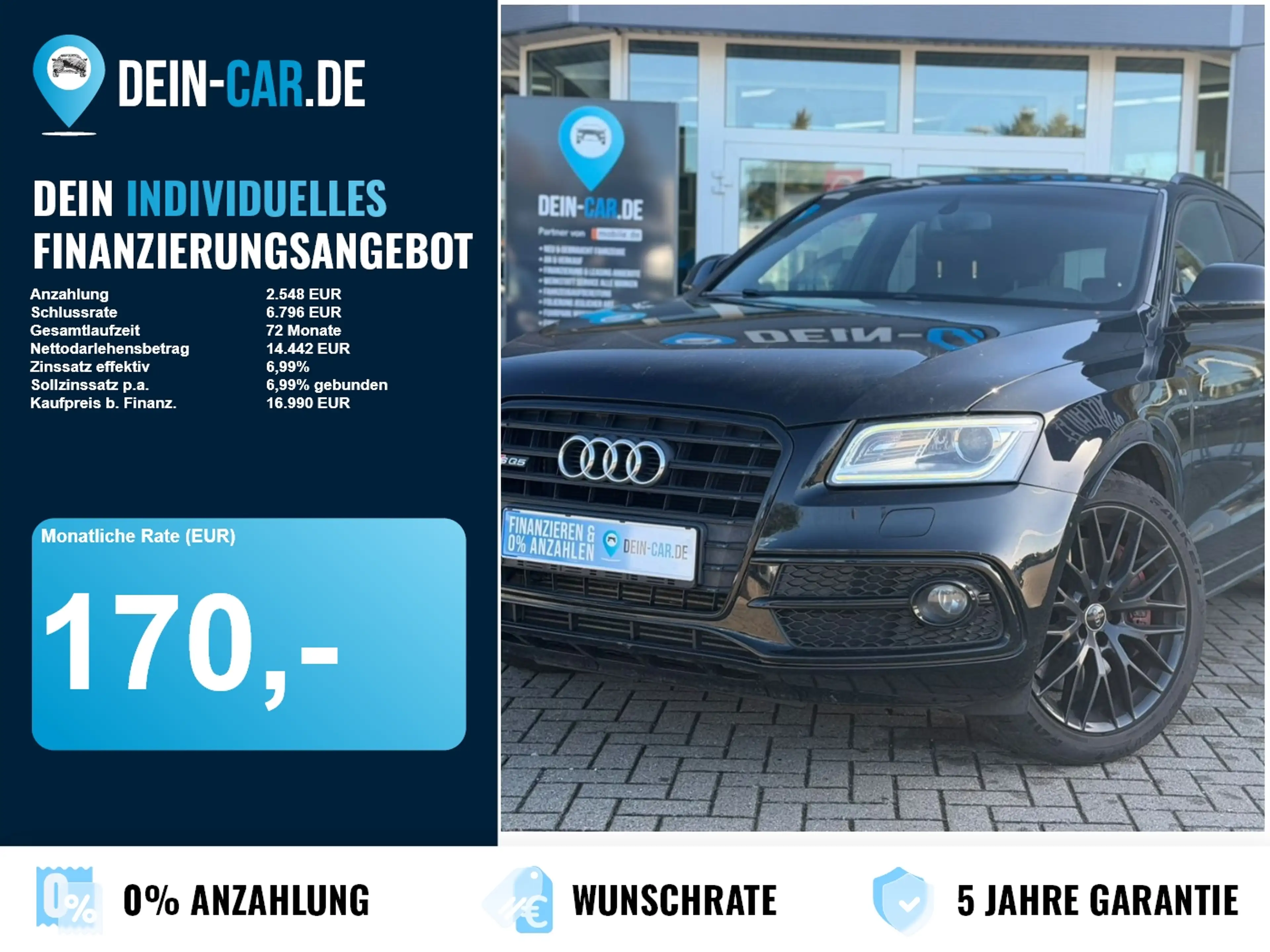Audi Q5 S competitionAHK Navi PDC SHZ Facelift LM Leder
