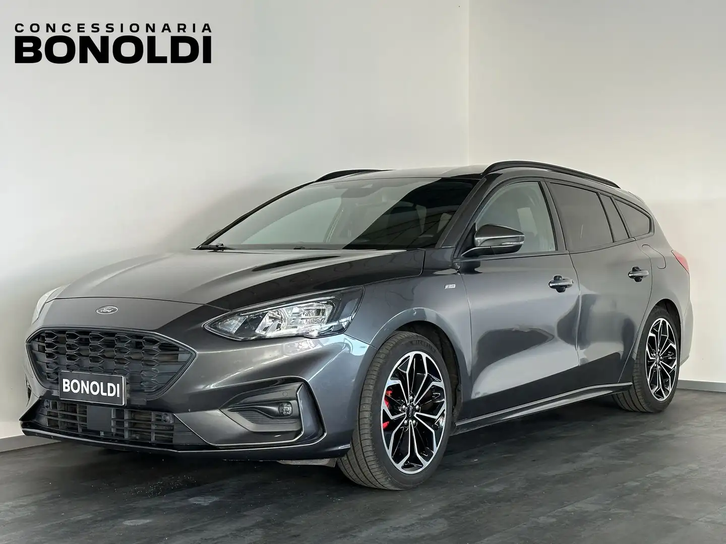 Ford Focus Focus 1.0 EcoBoost 125 CV SW ST-Line Grau - 1