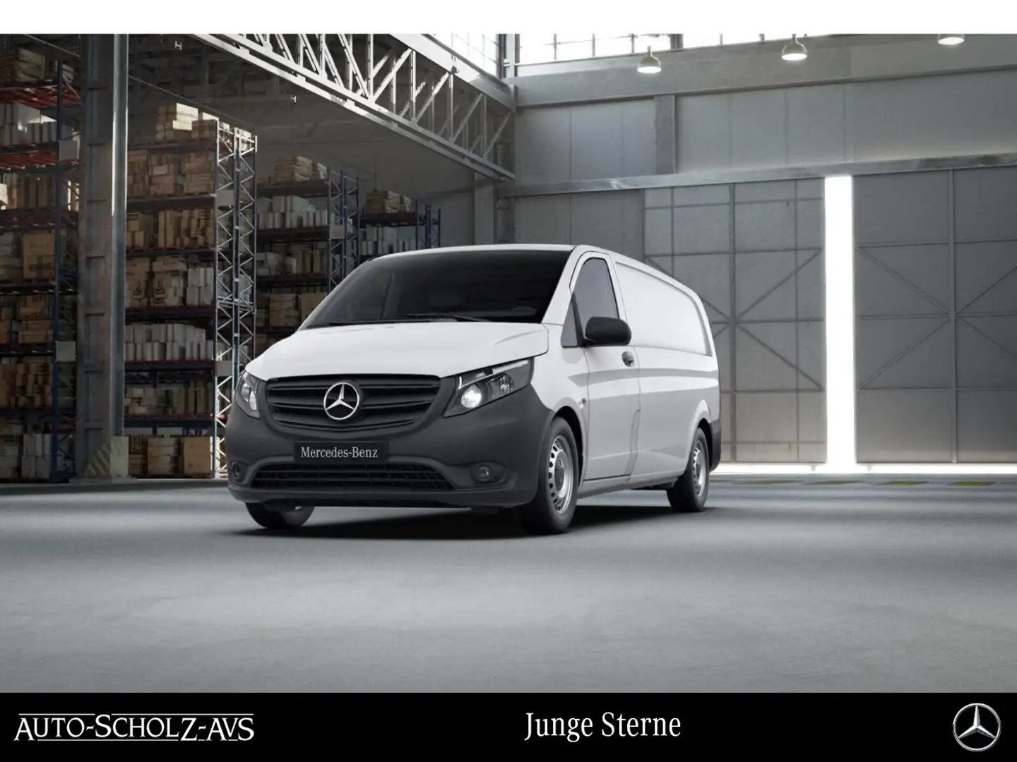 Mercedes-Benz Vito 116 CDI Kasten Extralang Klima*Tempomat*9GT Weiß - 1