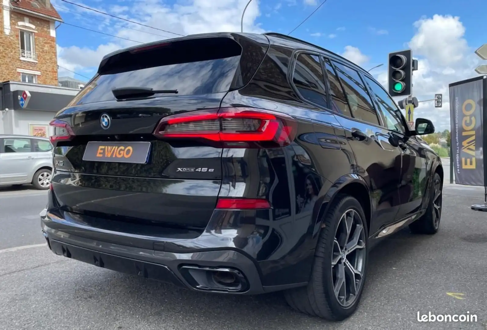 BMW X5 4.5 e 394h 285 phev hybrid m-sport xdrive bva Zwart - 2