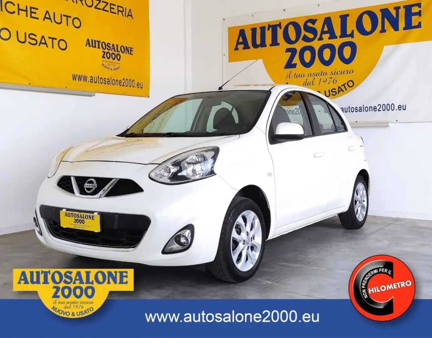 Nissan Micra 1.2 12V 5 porte GPL Eco Acenta NEOPATENTATI Wit - 1