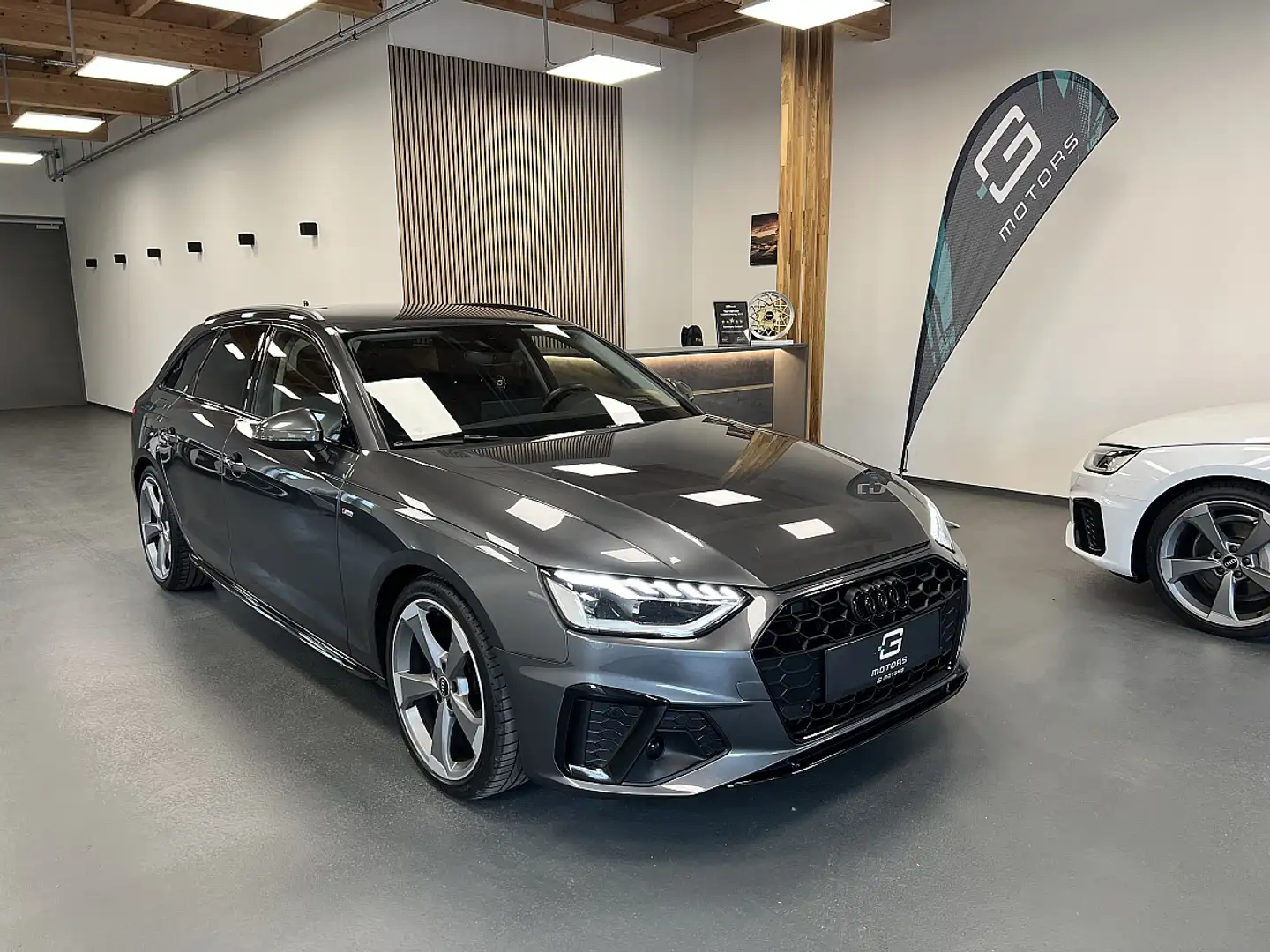 Audi A4 35 TDI SPORT SLINE COMPETITION  DAYTONA BLACK V... Gris - 2