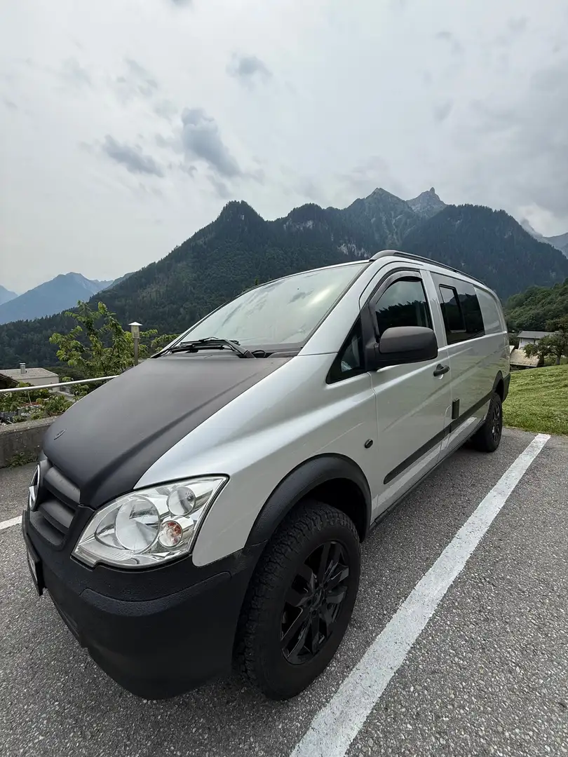 Mercedes-Benz Vito Vito 116 CDI lang 4x4 Aut. Silber - 1
