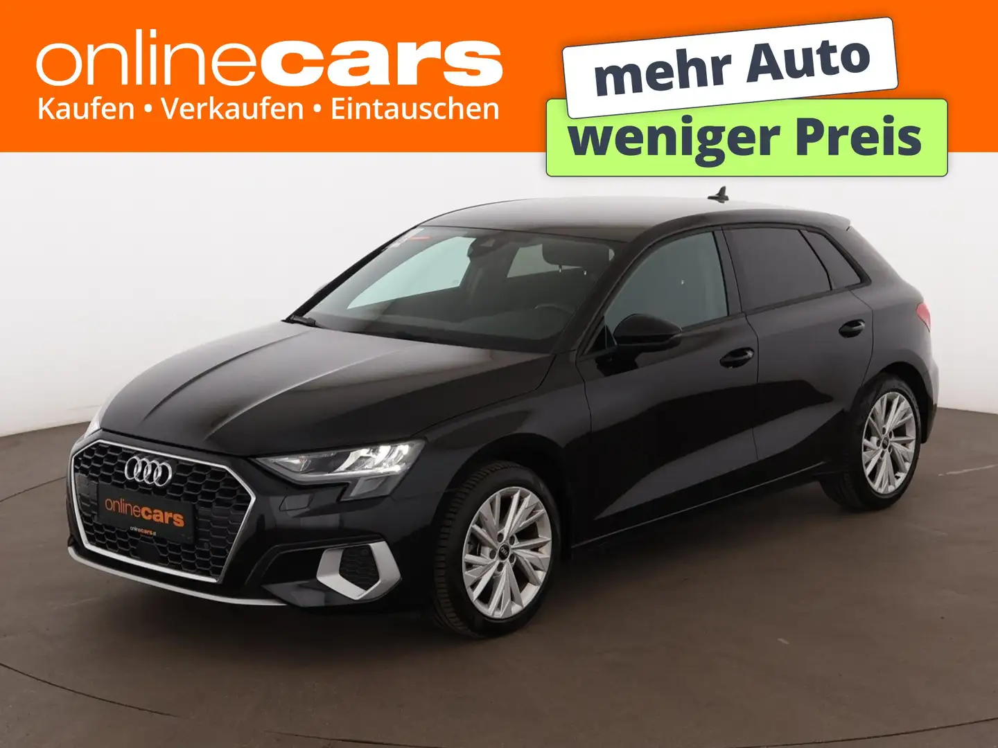 Audi A3 SB 35 TFSI advanced Aut LED SITZHZG ASSIST PDC Schwarz - 1