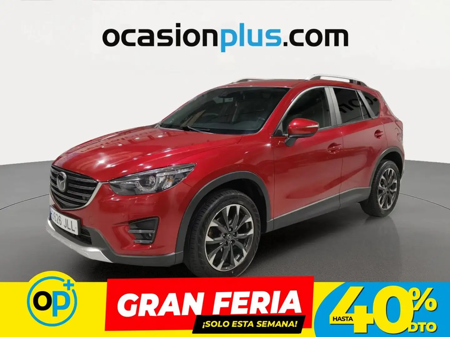 Mazda CX-5 2.2DE Lux.+Prem.negro+Travel+TS AWD Aut. 175 Rojo - 1