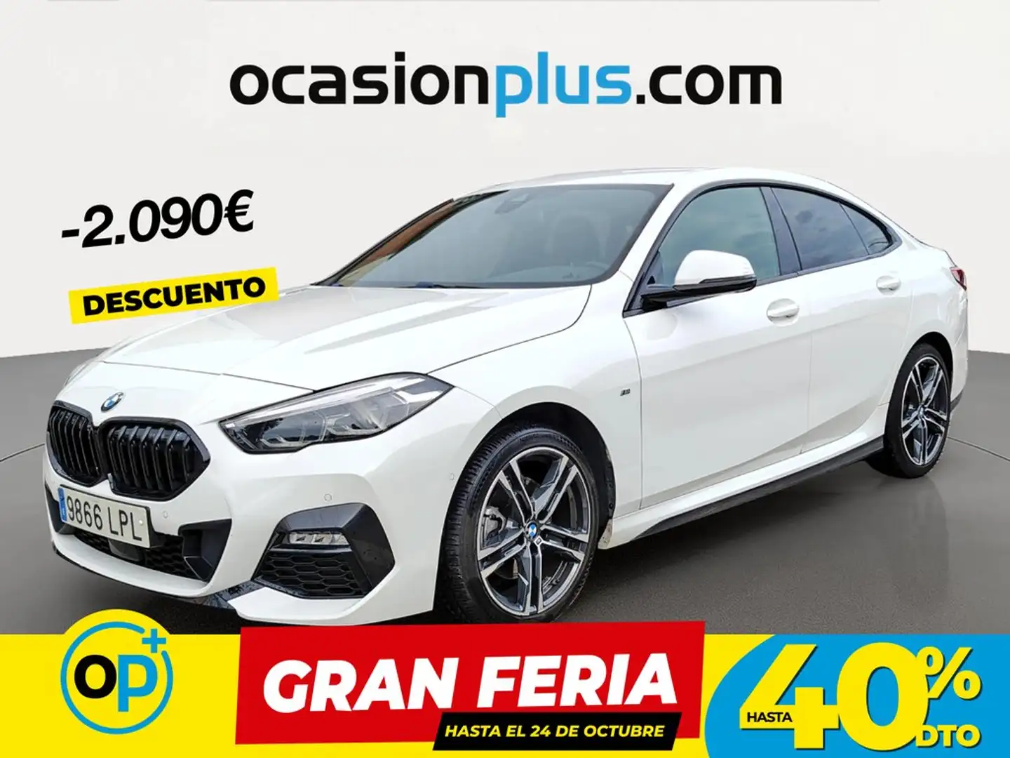 BMW 216 216dA Gran Coupé Blanco - 1