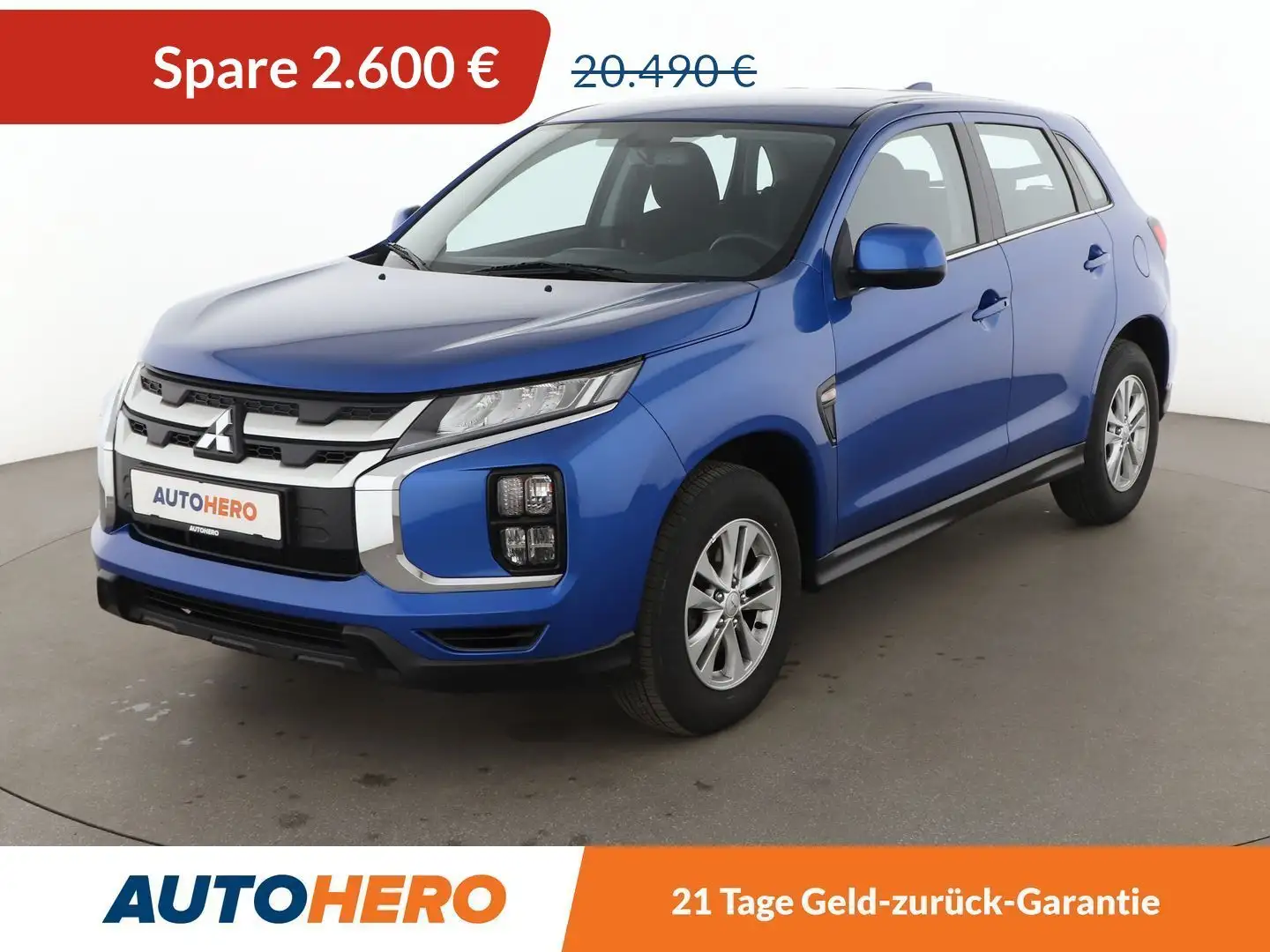 Mitsubishi ASX 2.0 MIVEC Intro Edition 2WD Aut.*NAVI*TEMPO* Blau - 1