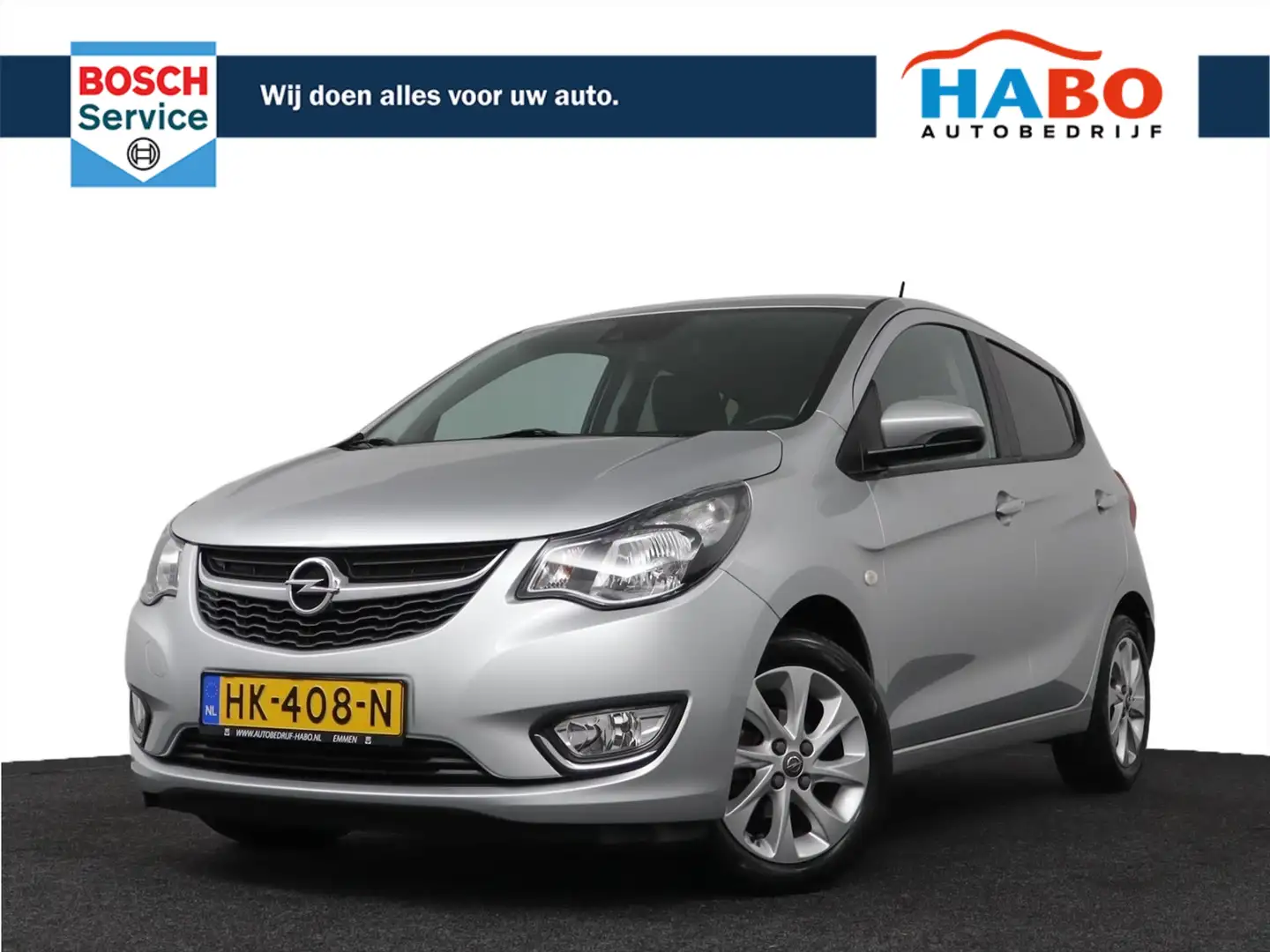 Opel Karl 1.0 ECOFLEX COSMO ECC/CRUISE/LEDER/PARK.SENS/MIST. Grijs - 1