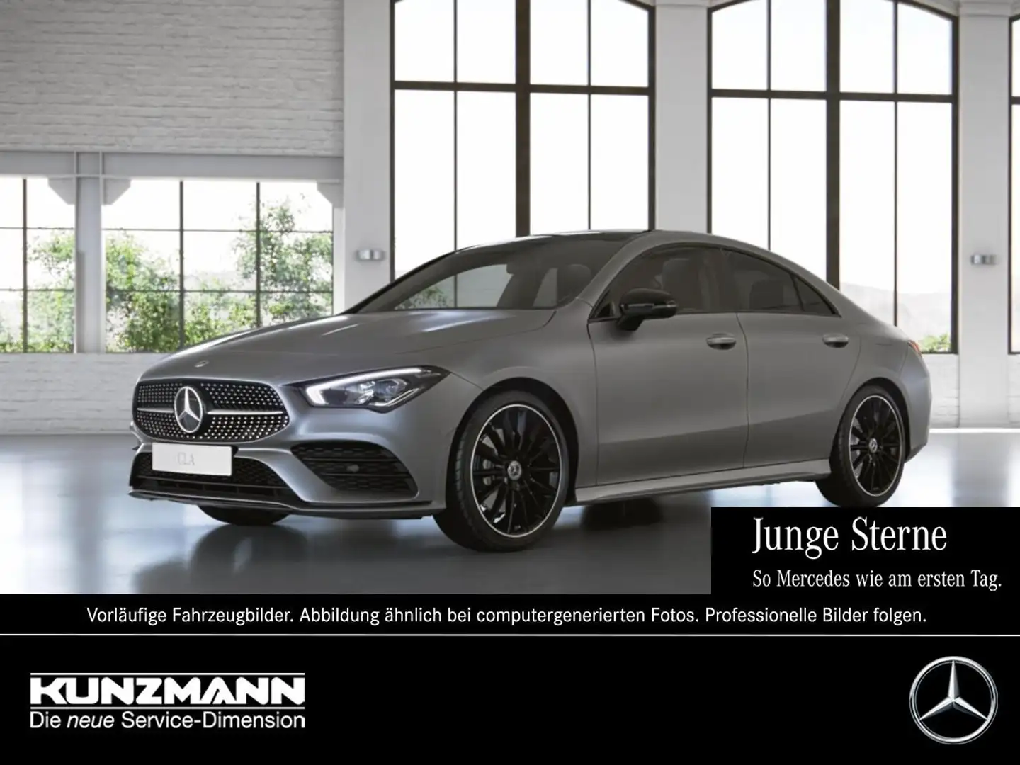 Mercedes-Benz CLA 250 e Coupé AMG Night Panorama AHK ParkPaket Grau - 1